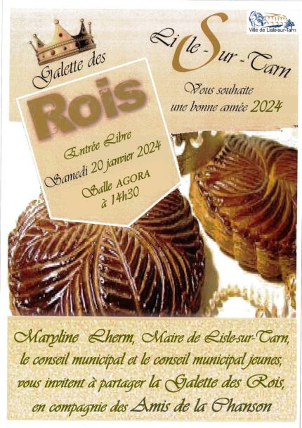 Venez partager la galette des Rois !