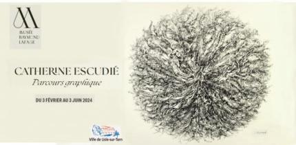 Exposition "parcours graphique" de Catherine Escudié