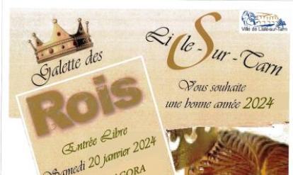 Venez partager la galette des Rois !